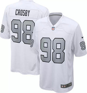 Maxx Crosby Las Vegas Raiders Official NFL Nike Jersey color rush