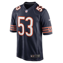 T.J. Edwards Chicago Bears official Nike NFL Jersey