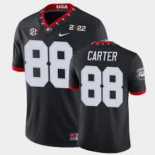 Jalen Carter Georgia Bulldogs Official NCAA Jersey Nike Black
