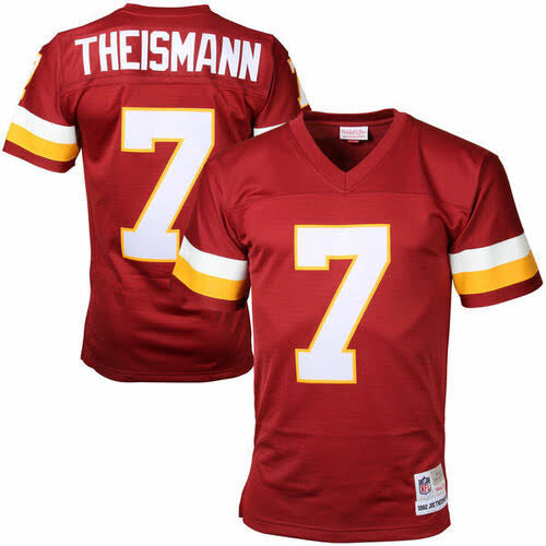 Joe Theismann Washington Redskins Commanders Official NFL Mitchell & Ness Jersey