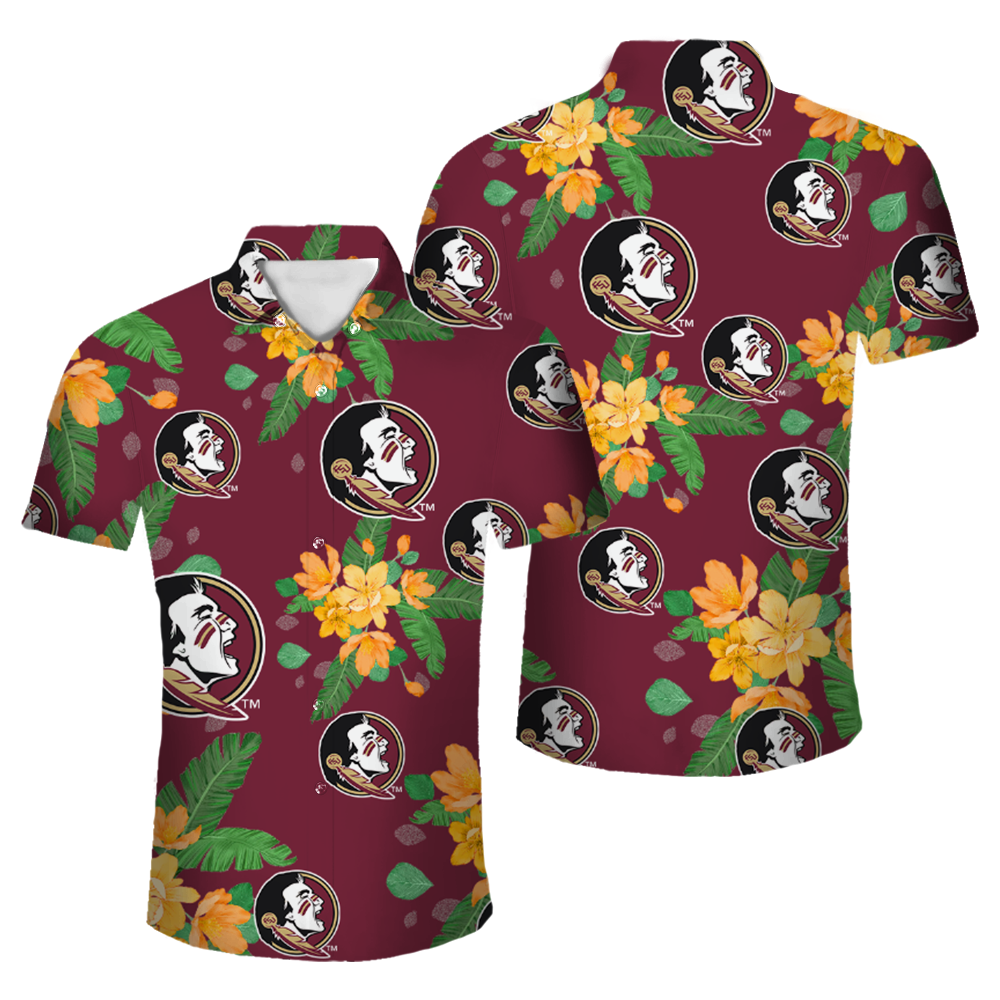 Florida State Seminoles Official NCAA Floral Palm shirt