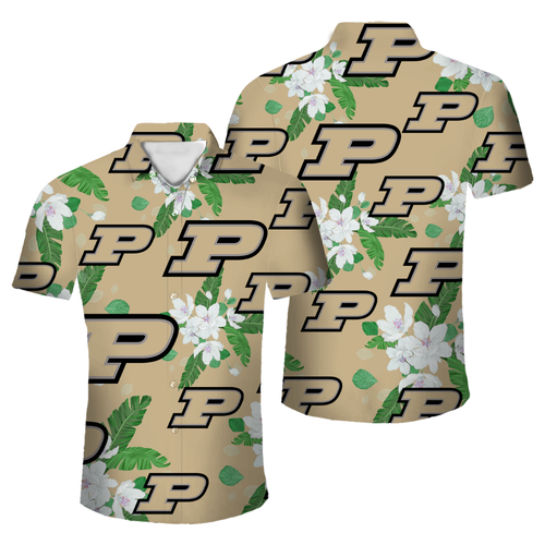 Purdue Boilermakers Official NCAA Floral Palm shirt