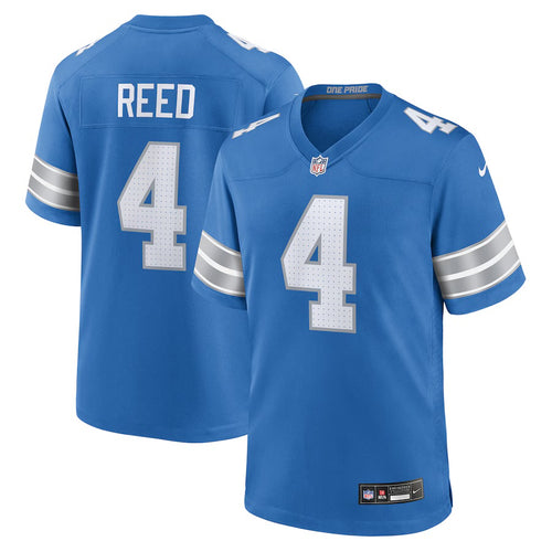 D.J. Reed Detroit Lions Official NFL Nike Jersey black