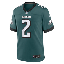 Men's Nike Tariq Woolen Midnight Green Philadelphia Eagles Team Game Jersey