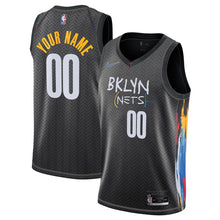Choose Any Name & Number Brooklyn Nets YOUTH KIDS Official NBA Nike Jersey Black