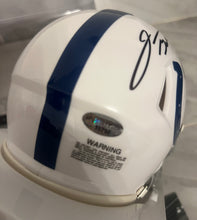 Jonathan Taylor Autographed Indianapolis Colts Mini Helmet with COA