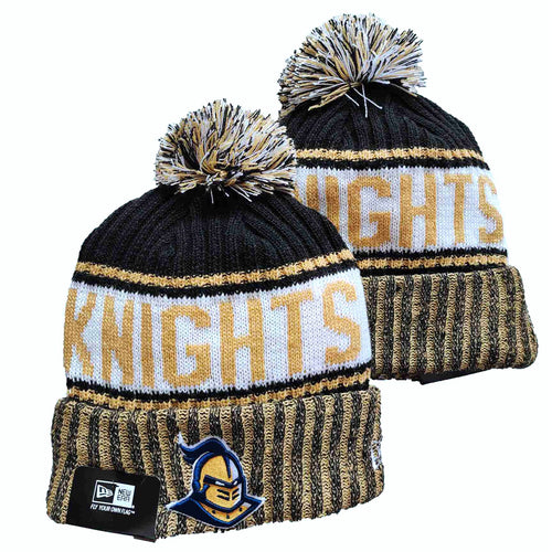 University of Central Florida UCF Knights NCAA New Era winter Hat with Pom Pom