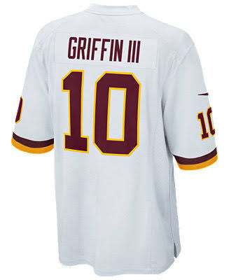 Robert Griffin III Washington Redskins Official NFL Jersey Nike