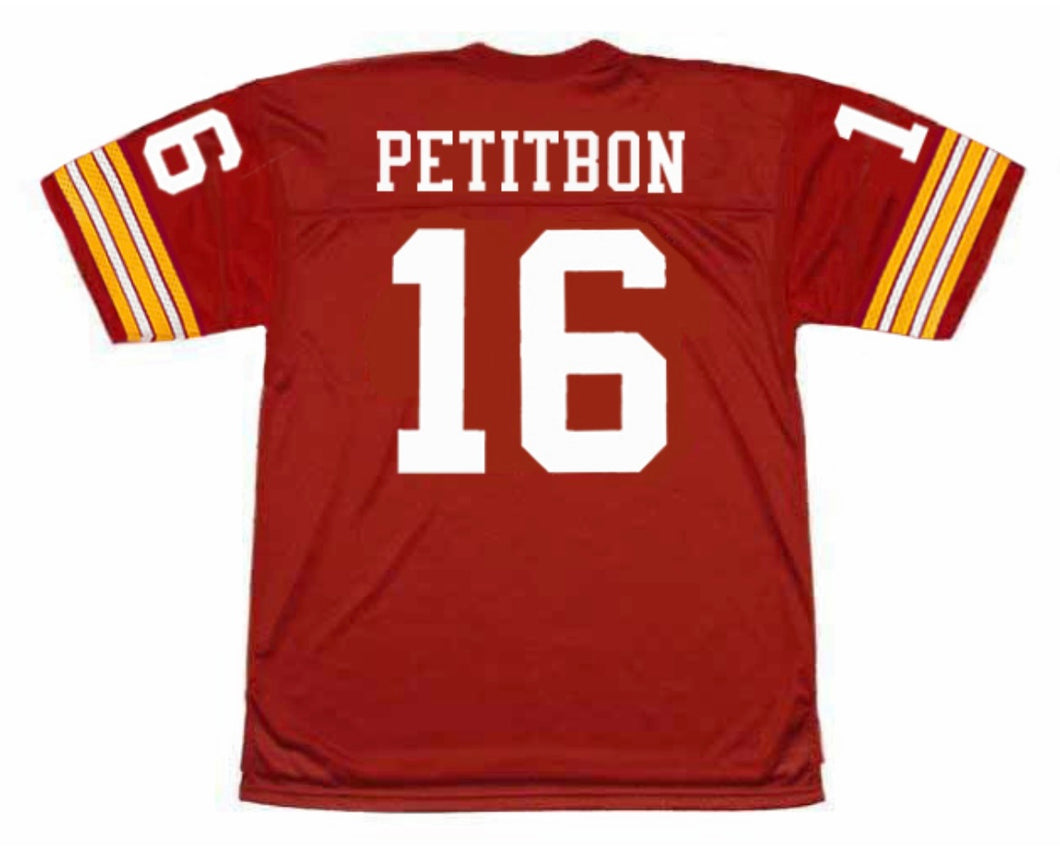 Richie Petitbon Washington Redskins Commanders Official NFL Mitchell & Ness Jersey