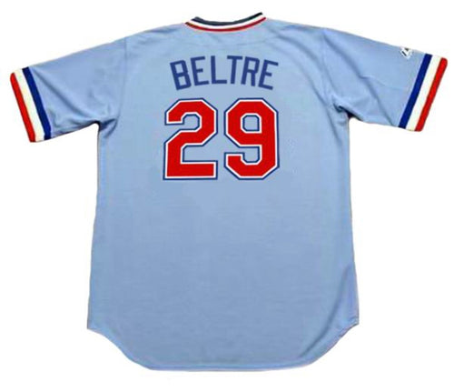 Adrian Beltre Texas Rangers official MLB retro Jersey Majestic