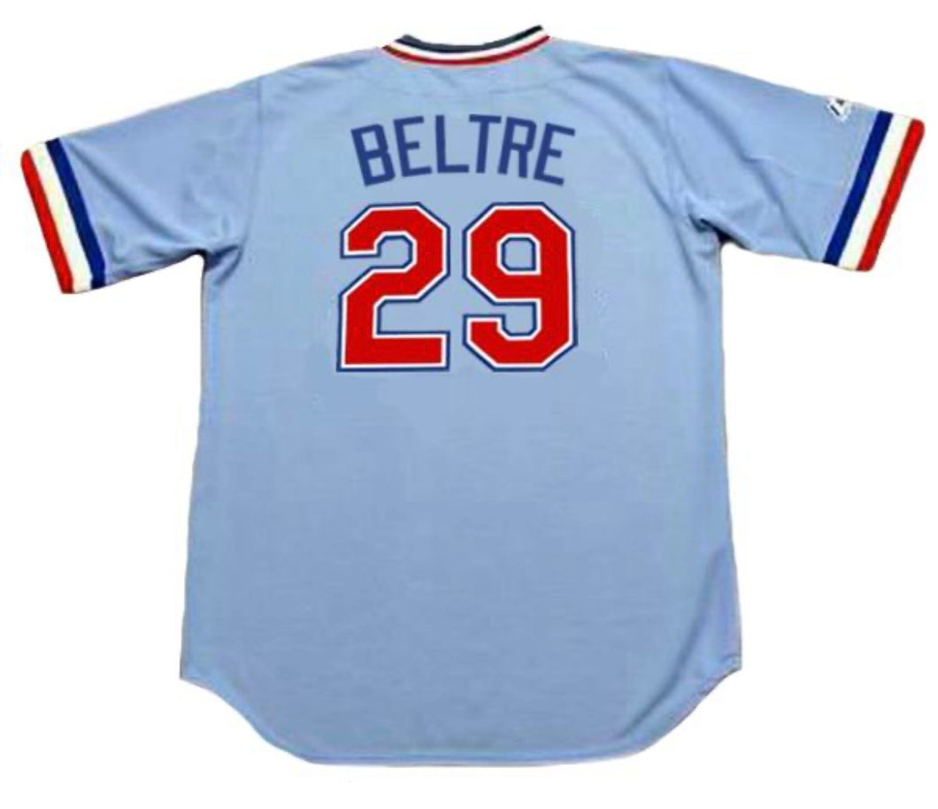 Adrian Beltre Texas Rangers official MLB retro Jersey Majestic