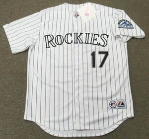 Todd Helton Colorado Rockies Official MLB Majestic Jersey