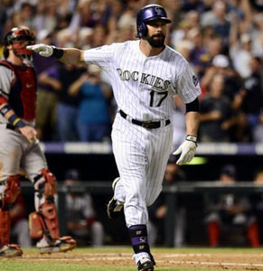 Todd Helton Colorado Rockies Official MLB Majestic Jersey