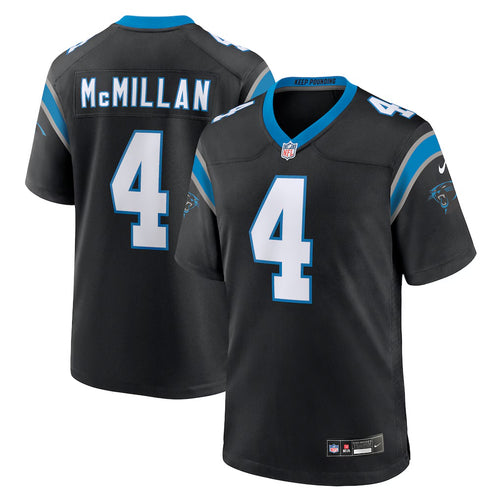 Tetairoa McMillan Carolina Panthers Official NFL Nike YOUTH KIDS Jersey black