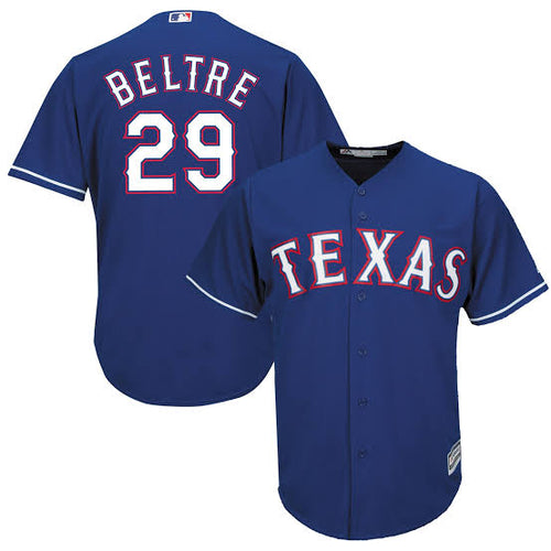 Adrian Beltre Texas Rangers official MLB Jersey Majestic Blue