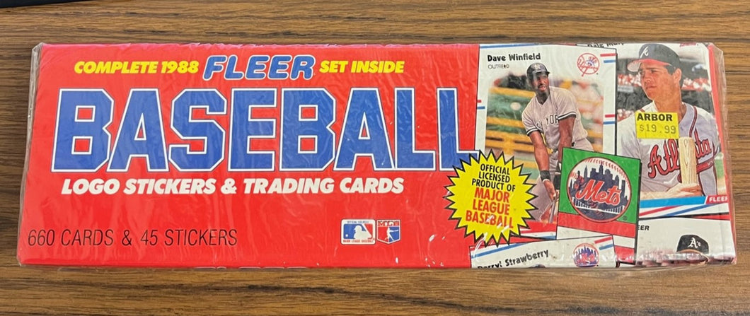 1988 Fleer Baseball Card Factory Set 660 cards Mint condition