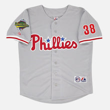 Curt Schilling Philadelphia Phillies Official MLB Majestic Jersey gray