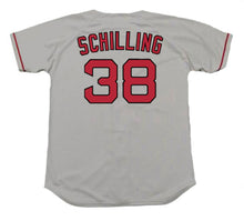 Curt Schilling Boston Red Sox Official MLB Majestic Jersey gray