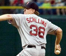 Curt Schilling Boston Red Sox Official MLB Majestic Jersey gray
