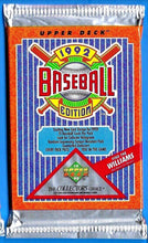 1992 Upper Deck baseball wax box 36 packs