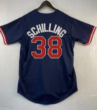 Curt Schilling Boston Red Sox Official MLB Majestic Jersey Blue