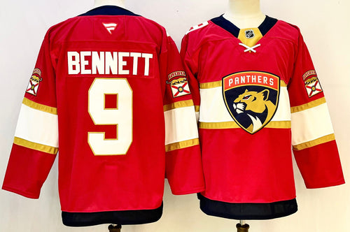 Sam Bennett Florida Panthers Official NHL Fanatics Jersey Red