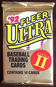 1992 Fleer Ultra Series 2 baseball wax box 36 packs of cards