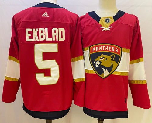 Aaron Ekblad Florida Panthers Official NHL Adidas Jersey red
