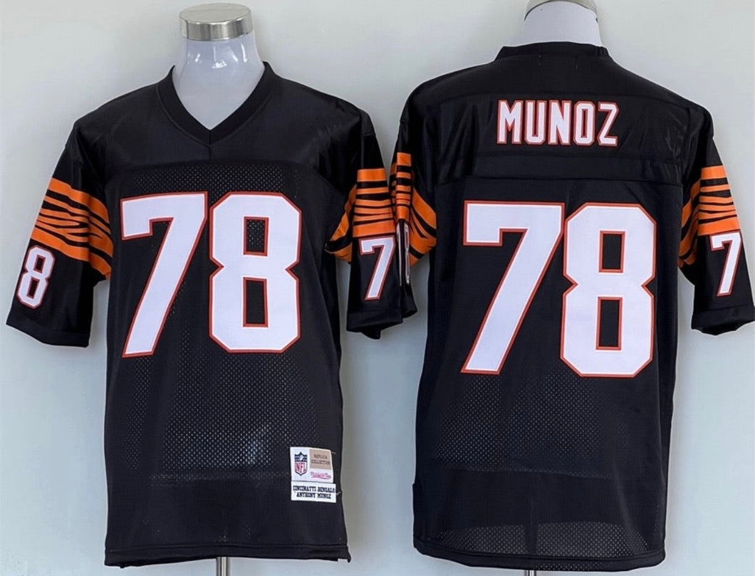 Anthony Munoz Cincinnati Bengals NFL Mitchell & Ness Jersey