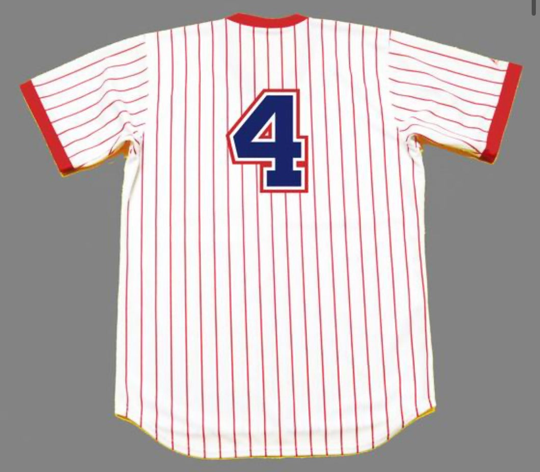 Biff Pocoroba 1976 Atlanta Braves Official MLB Majestic Jersey