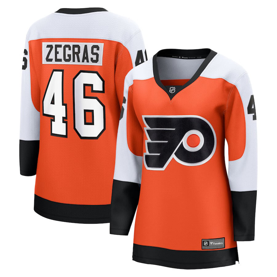 Trevor Zegras YOUTH KIDS Philadelphia Flyers Official NHL Jersey
