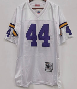 Chuck Foreman Minnesota Vikings Jersey Mitchell & Ness WHITE