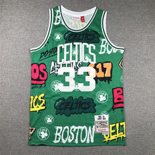 Larry Bird Boston Celtics Graffiti Jersey made by Mitchell & Ness