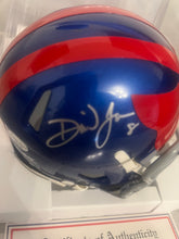 Daniel Jones New York Giants century Autographed Mini Helmet with COA