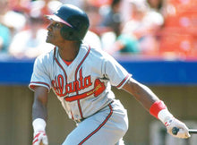 Otis Nixon Atlanta Braves Official MLB Jersey Majestic