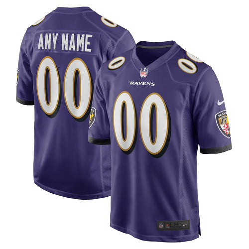 Baltimore Ravens Any Name & Number customized YOUTH KIDS Official NFL Jersey