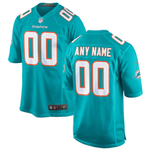 Miami Dolphins Any Name & Number customized YOUTH KIDS Official NFL Jersey