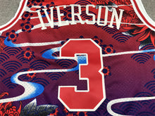 Allen Iverson Philadelphia 76ers Graffiti Jersey made by Mitchell & Ness