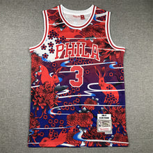 Allen Iverson Philadelphia 76ers Graffiti Jersey made by Mitchell & Ness