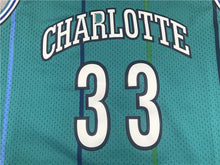 Alonso Mourning YOUTH KIDS Charlotte Hornets Jersey Mitchell & Ness