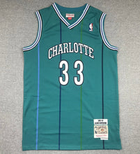 Alonso Mourning YOUTH KIDS Charlotte Hornets Jersey Mitchell & Ness