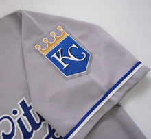 Carlos Beltran Kansas City Royals Official MLB Majestic Jersey gray