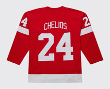 Chris Chelios 2001-02 Detroit Red Wings Official NHL Mitchell & Ness Jersey
