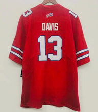 Gabe Davis Buffalo Bills Official NFL Nike Jersey Red