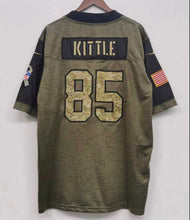 George Kittle San Francisco 49ers Nike military salute to service Jersey