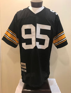 Greg Lloyd Pittsburgh Steelers Classic Authentics Jersey Black