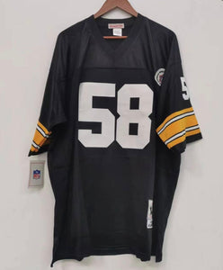 Jack Lambert Pittsburgh Steelers Jersey black Mitchell & Ness