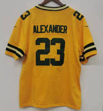 Jaire Alexander Green Bay Packers Jersey Nike retro Yellow