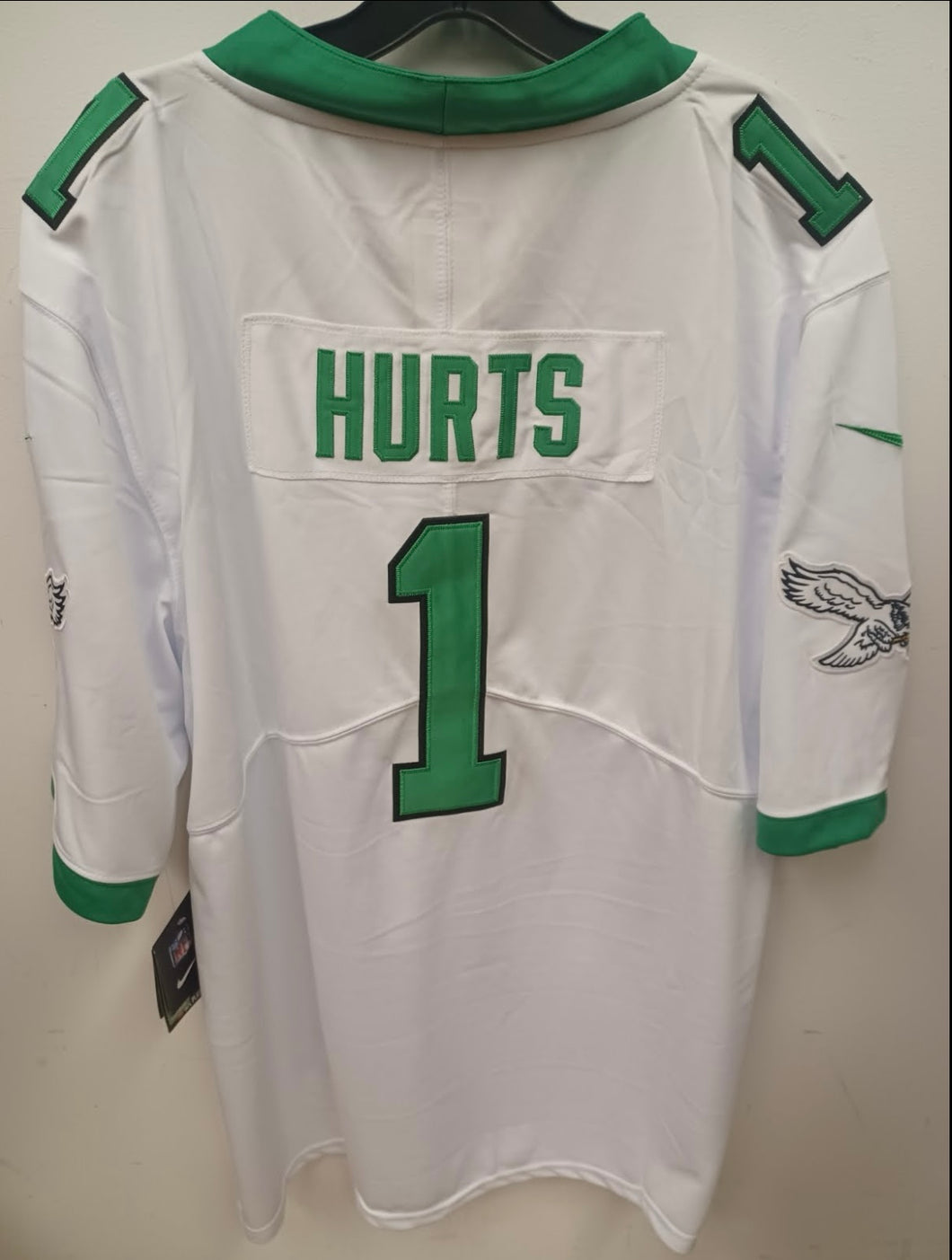 Jalen Hurts Philadelphia Eagles retro NFL Nike Jersey