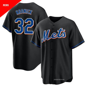 Max Kranick New York Mets Official MLB Nike Jersey Black